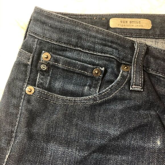 ADRIANO GOLDSHMIED THE‎ STILT CIGARETTE JEAN sz 26R - Picture 5 of 14